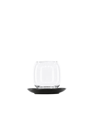 Venture Home Archy Lantern - Mattsvart/Klart glas - 12*H10cm