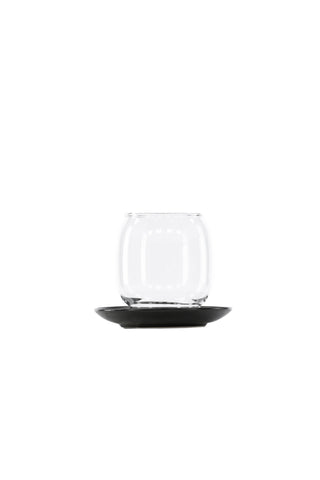 Venture Home Archy Lantern - Mattsvart/Klart glas - 12*H10cm
