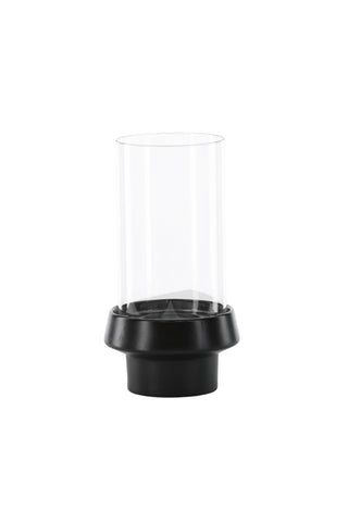 Venture Home Davida Lykta - Svart/Klart glas - 15*H29cm
