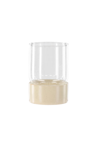Venture Home Vica Lantern - Beige/Svarta Prickar - D8*H12*B8cm