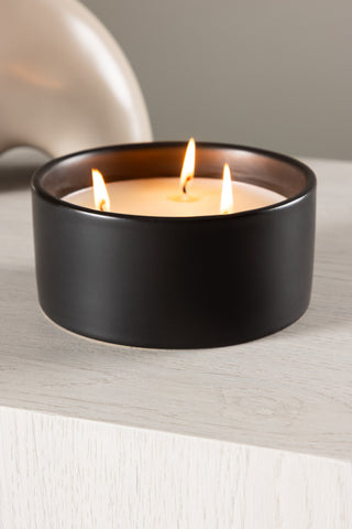 Venture Home Douglas Doftljus - Svart - D13*H6cm