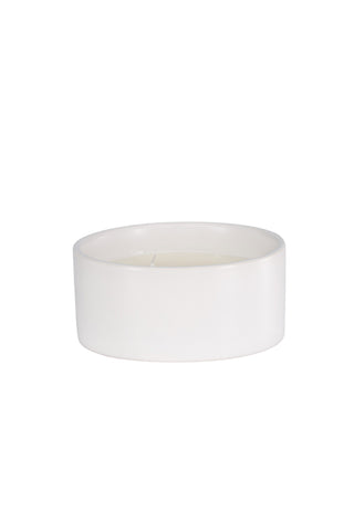 Venture Home Douglas Doftljus - Vita - D13*H6cm