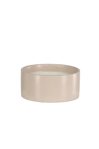 Venture Home Douglas Doftljus - Beige - D13*H6cm