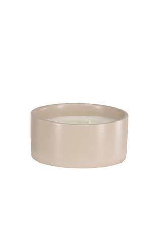 Venture Home Douglas Doftljus - Beige - D13*H6cm
