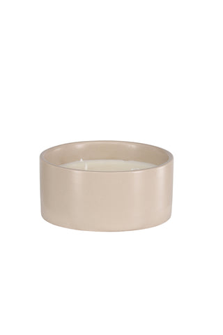 Venture Home Douglas Doftljus - Beige - D13*H6cm