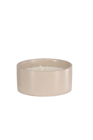 Venture Home Douglas Doftljus - Beige - D13*H6cm