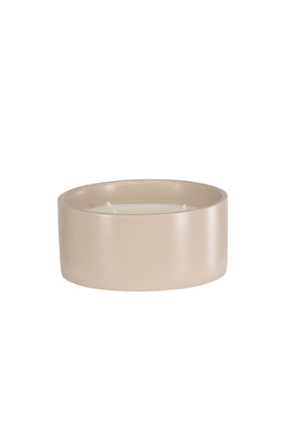 Venture Home Douglas Doftljus - Beige - D13*H6cm
