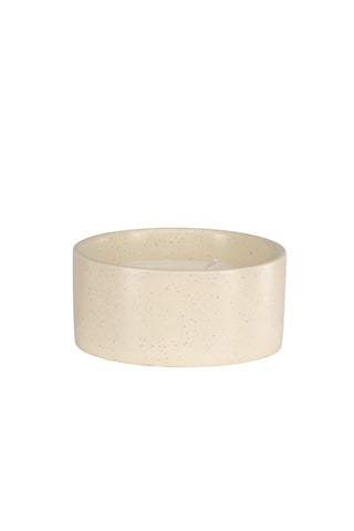 Venture Home Douglas Doftljus - Beige/Svarta Prickar - D13*H6cm