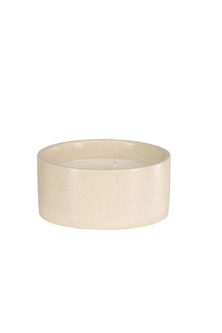 Venture Home Douglas Doftljus - Beige/Svarta Prickar - D13*H6cm
