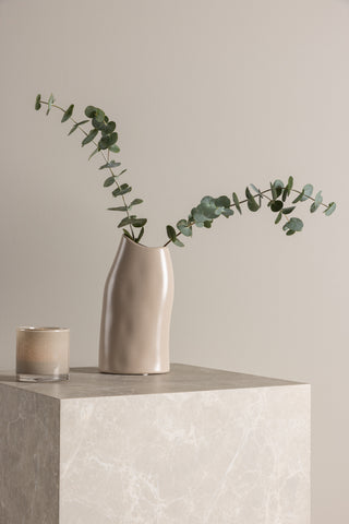 Venture Home Ernst Vas - Mörk Beige - 12*9*23Hcm