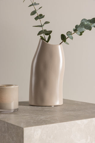 Venture Home Ernst Vas - Mörk Beige - 12*9*23Hcm