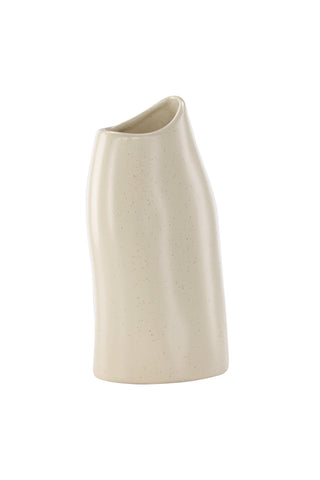 Venture Home Ernst Vas - Beige/Svarta Prickar - 12*9*23Hcm