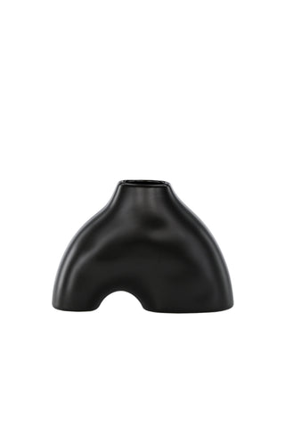 Venture Home Kento Vas - Svart - 21*8*15Hcm