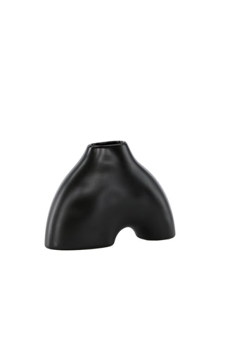 Venture Home Kento Vas - Svart - 21*8*15Hcm
