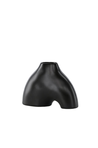 Venture Home Kento Vas - Svart - 21*8*15Hcm