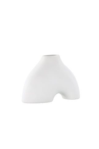 Venture Home Kento Vas - Vit - 21*8*15Hcm