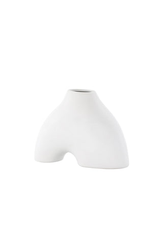Venture Home Kento Vas - Vit - 21*8*15Hcm