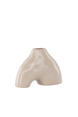 Venture Home Kento Vas - Beige - 21*8*15Hcm