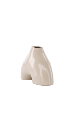 Venture Home Kento Vas - Beige - 21*8*15Hcm