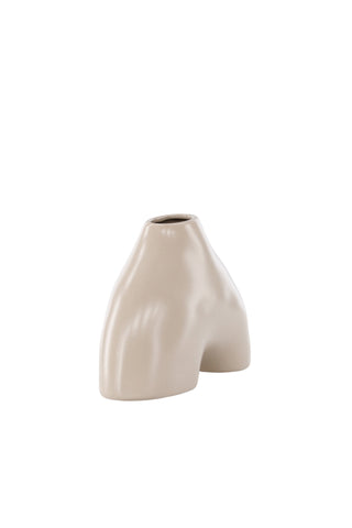 Venture Home Kento Vas - Beige - 21*8*15Hcm
