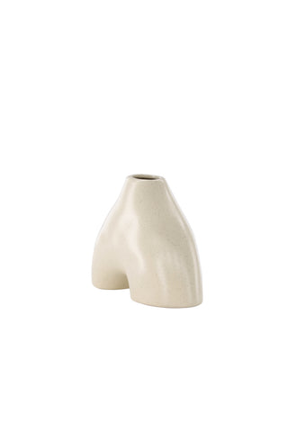 Venture Home Kento Vas - Beige/Svart - 21*8*15Hcm