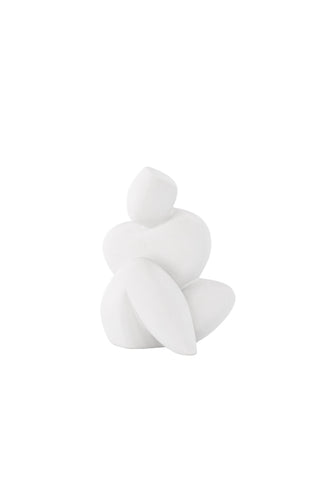 Venture Home Floda Skulptur - Vit - 11*9*14Hcm