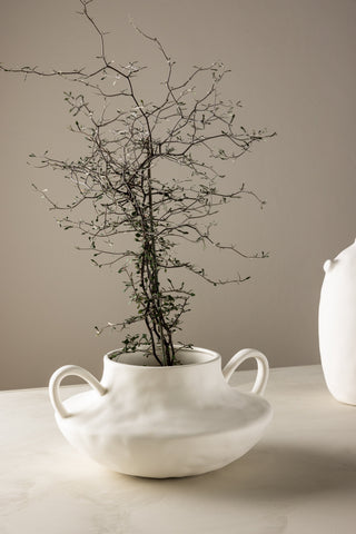 Venture Home Holda Pot - Off White - 31*29*15Hcm