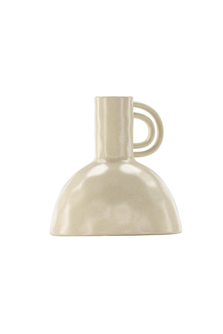 Venture Home Vivi Vas - Beige/Svarta Prickar - 24*24*25Hcm