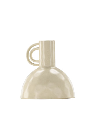 Venture Home Vivi Vas - Beige/Svarta Prickar - 24*24*25Hcm