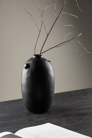 Venture Home Madi Vas - Mattsvart - 17*17*28Hcm