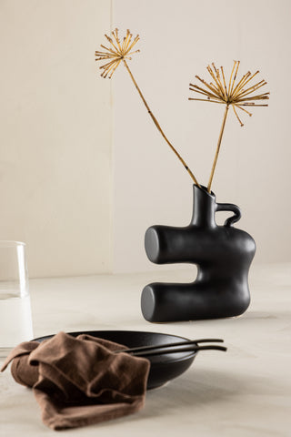 Venture Home Dity Vas - Mattsvart - 18*7*19Hcm