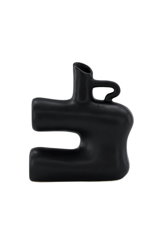 Venture Home Dity Vas - Mattsvart - 18*7*19Hcm