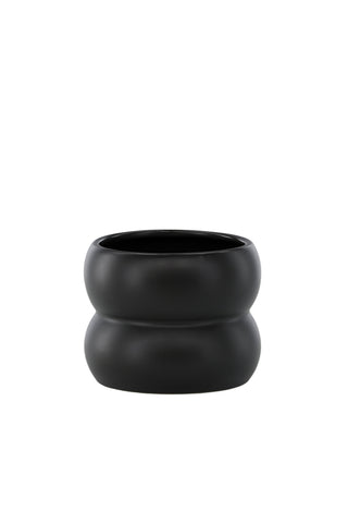 Venture Home Dapne Pot - Mattsvart - 16*16*13cm