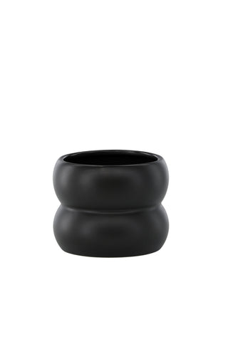 Venture Home Dapne Pot - Mattsvart - 16*16*13cm