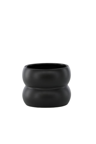 Venture Home Dapne Pot - Mattsvart - 16*16*13cm