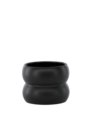 Venture Home Dapne Pot - Mattsvart - 16*16*13cm