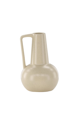 Venture Home Lane Vas - Beige/Svarta Prickar - 15*15*22cm