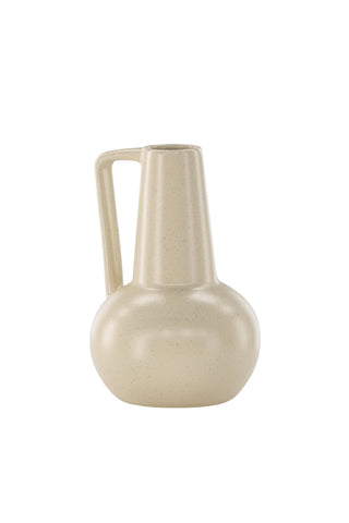 Venture Home Lane Vas - Beige/Svarta Prickar - 15*15*22cm