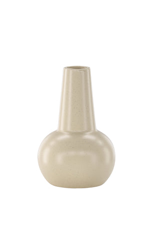 Venture Home Lane Vas - Beige/Svarta Prickar - 15*15*22cm