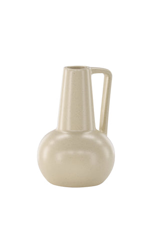 Venture Home Lane Vas - Beige/Svarta Prickar - 15*15*22cm