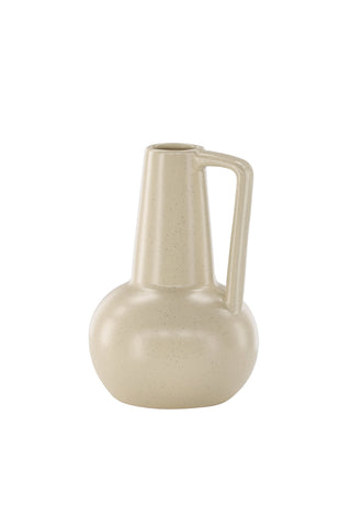 Venture Home Lane Vas - Beige/Svarta Prickar - 15*15*22cm