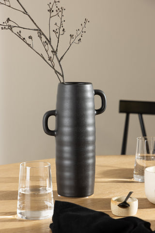 Venture Home Cent Vas - Mattsvart - 15*15*25,5cm