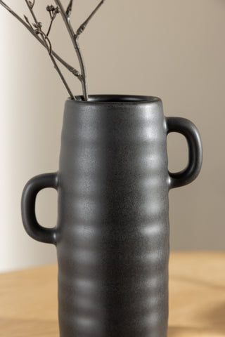 Venture Home Cent Vas - Mattsvart - 15*15*25,5cm