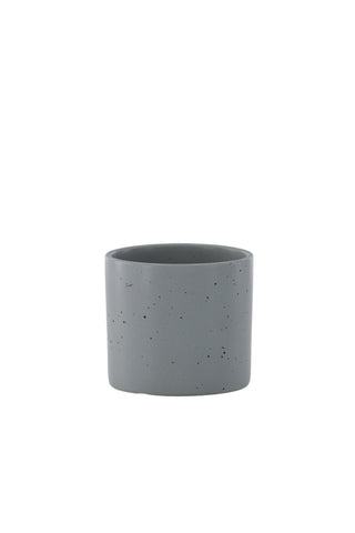 Venture Home Sane Pot - Mörkgrå/Svarta Prickar - 11*11*10cm