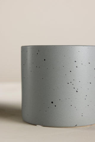 Venture Home Sane Pot - Mörkgrå/Svarta Prickar - 11*11*10cm