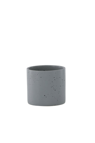 Venture Home Sane Pot - Mörkgrå/Svarta Prickar - 11*11*10cm