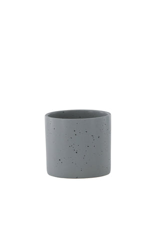 Venture Home Sane Pot - Mörkgrå/Svarta Prickar - 11*11*10cm