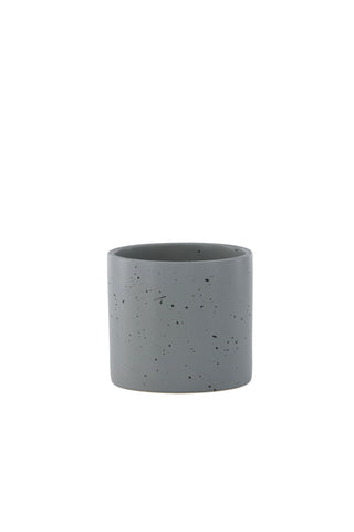 Venture Home Sane Pot - Mörkgrå/Svarta Prickar - 11*11*10cm