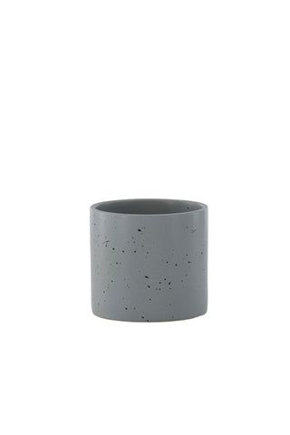Venture Home Sane Pot - Mörkgrå/Svarta Prickar - 11*11*10cm