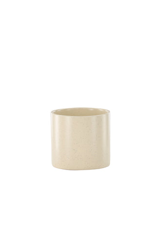 Venture Home Sane Pot - Beige/Svarta Prickar - 11*11*10cm